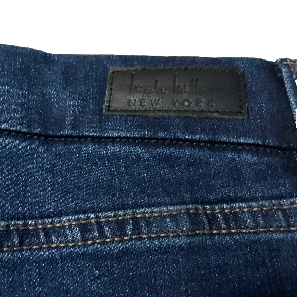 Nicole Miller New York Soho High Rise Kick Boot Jeans Indigo Perfection NWT - Picture 2 of 11